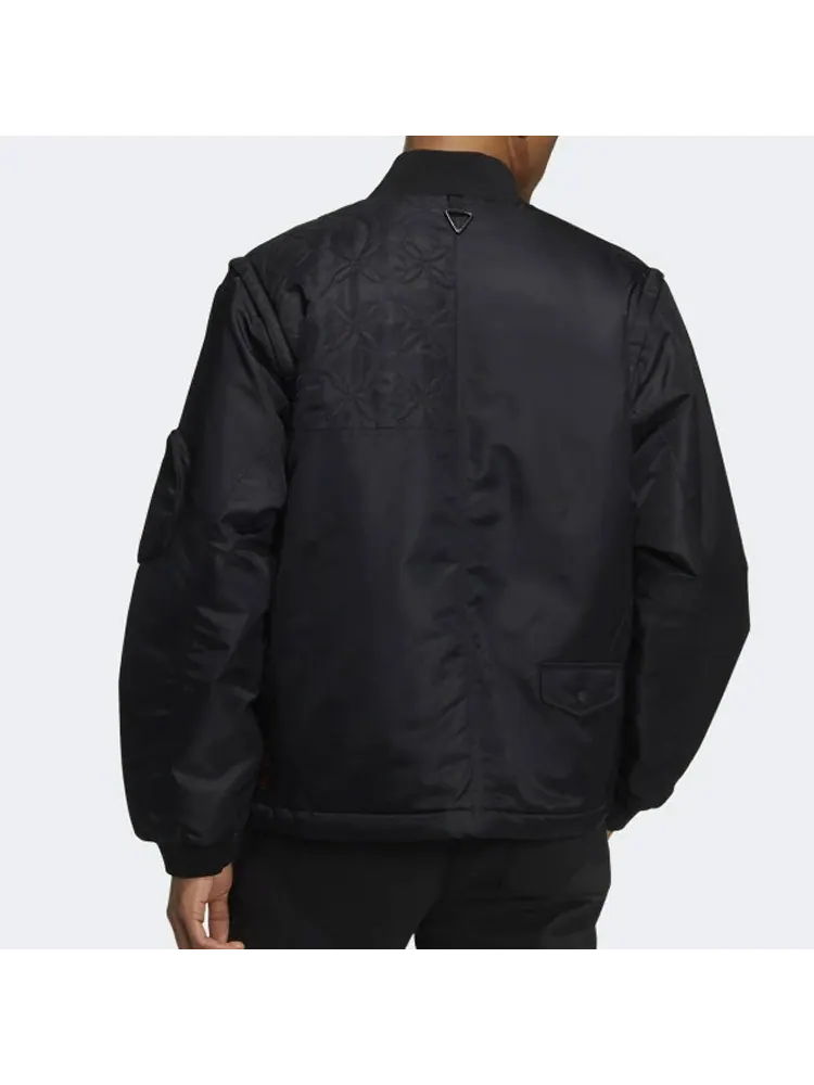 Куртка adidas CNY Bomber Jacket 'Black' — изображение 3 из 4, черный