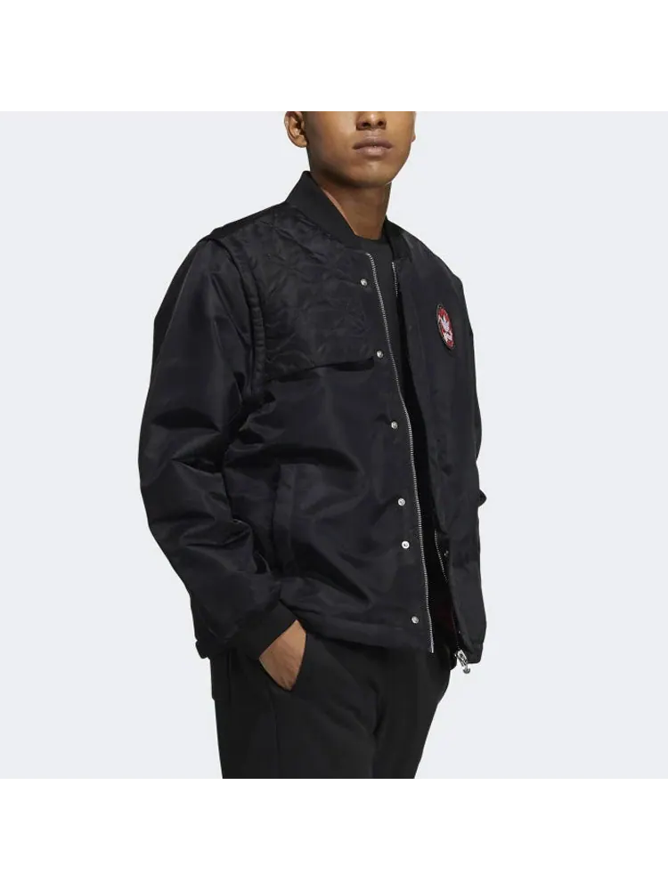 Куртка adidas CNY Bomber Jacket 'Black' — изображение 4 из 4, черный