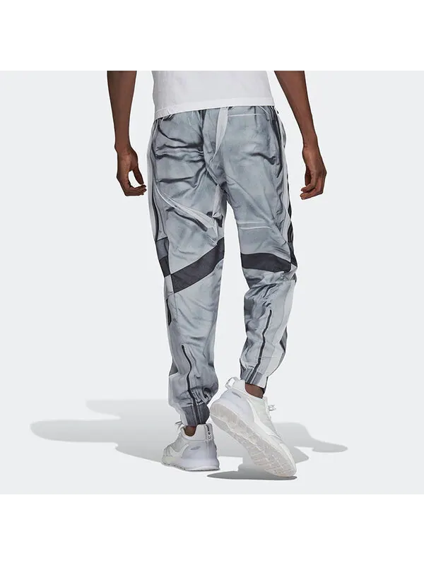 Спортивные штаны Men's adidas originals Logo Colorblock Printing Lacing Bundle Feet Sports — изображение 3 из 4, мульти