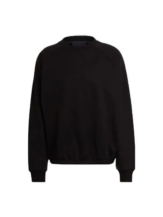 Толстовка Men's adidas originals Solid Color Loose Casual Round Neck Pullover Black — изображение 1 из 4, мульти