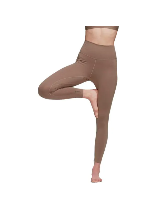 Леггинсы yoga luxe studio 7 8 леггинсы Adidas — изображение 2 из 3, бежевый