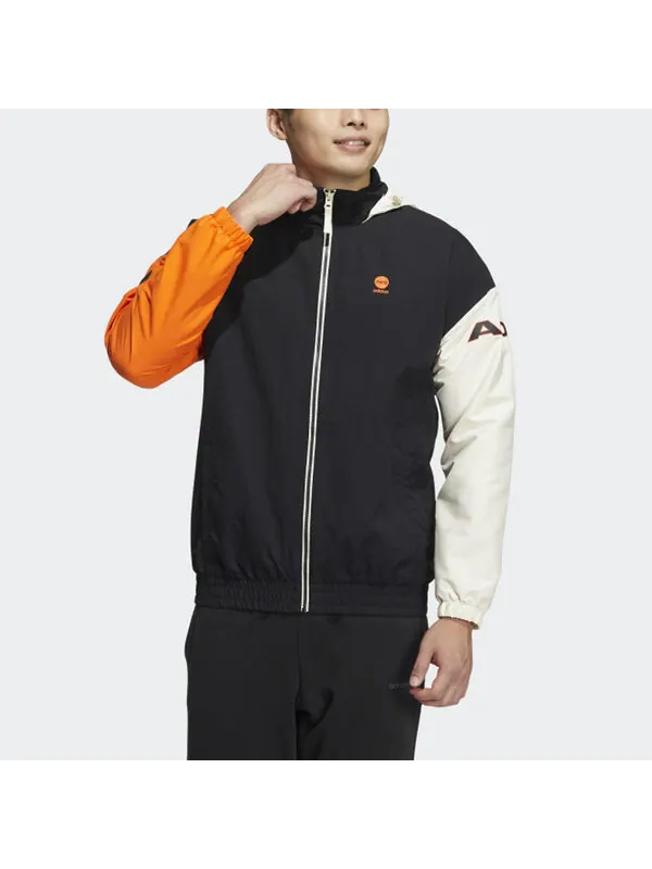 Куртка adidas neo M Sw Cb Wl Wb Contrasting Colors Sports Hooded Jacket Black — изображение 2 из 4, мульти