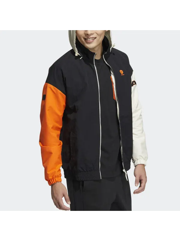 Куртка adidas neo M Sw Cb Wl Wb Contrasting Colors Sports Hooded Jacket Black — изображение 4 из 4, мульти