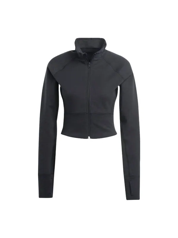 Куртка укороченная куртка aeroready studio Adidas — изображение 1 из 3, черный
