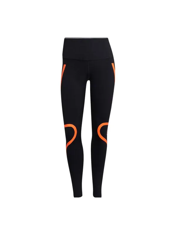 Леггинсы от stella mccartney леггинсы truepace running Adidas — изображение 1 из 3, черный/оранжевый