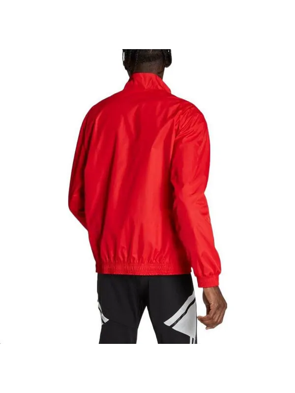 Куртка adidas World Cup Belgium Reversible Jacket 'Black Red' — изображение 3 из 4, черный/красный