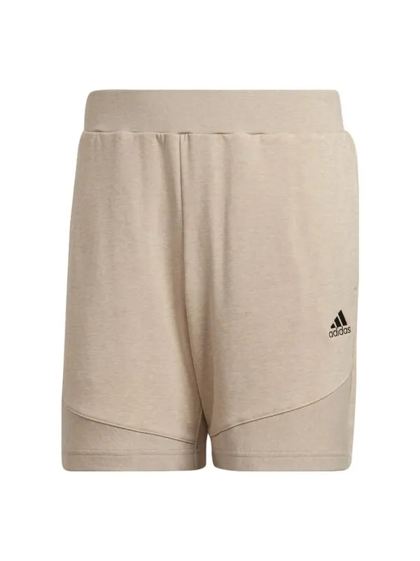 Шорты men's botandyed short solid color straight loose shorts light khaki Adidas — изображение 1 из 4, мульти