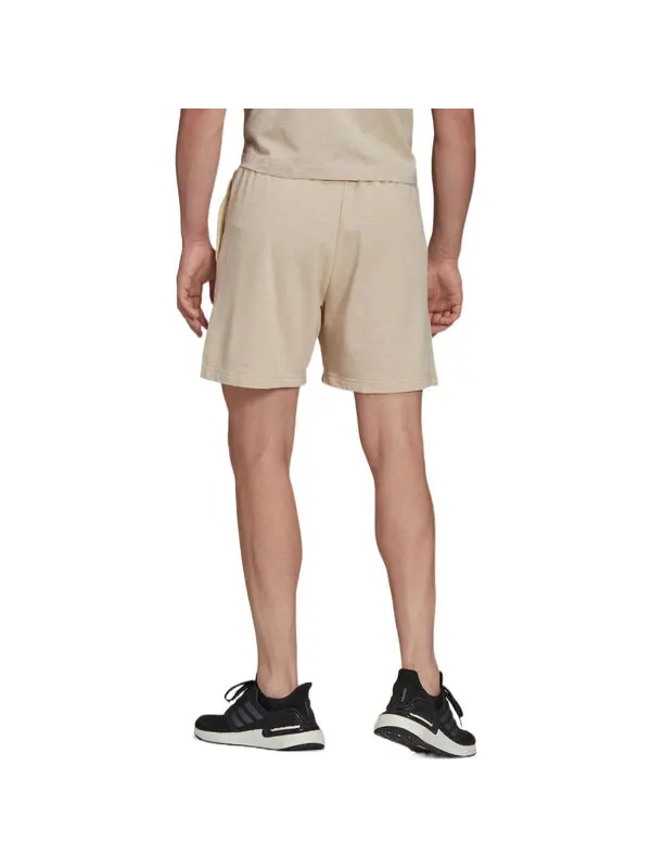 Шорты men's botandyed short solid color straight loose shorts light khaki Adidas — изображение 3 из 4, мульти