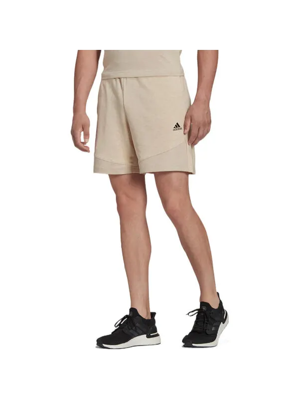 Шорты men's botandyed short solid color straight loose shorts light khaki Adidas — изображение 4 из 4, мульти