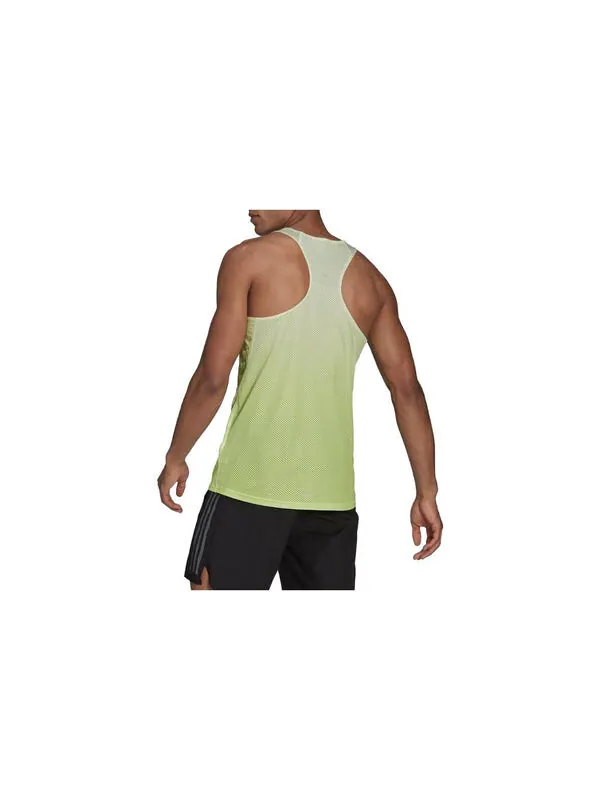 Жилеты adizero engineered singlet Adidas — изображение 2 из 3, зеленый