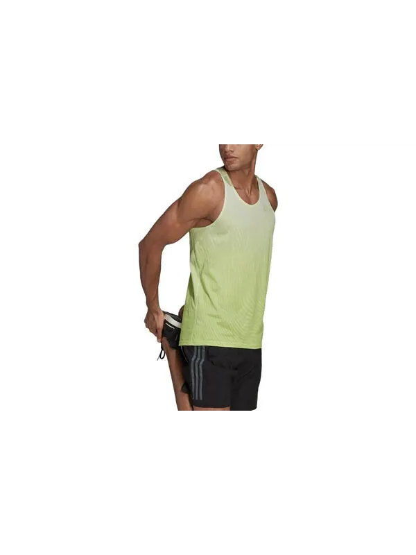 Жилеты adizero engineered singlet Adidas — изображение 3 из 3, зеленый