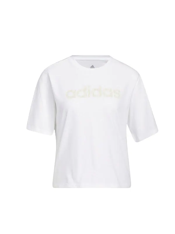Футболка с принтом тигра воды Adidas — изображение 1 из 3, белый