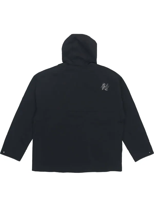 Куртка Men's adidas Wj Wv Jkt Martial Arts Series Logo Hooded Fleece Lined Sports Jacket Black — изображение 2 из 4, черный