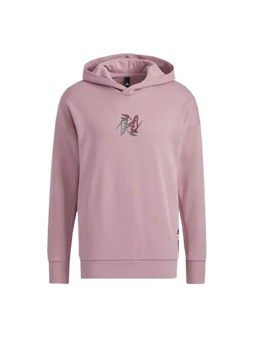 Толстовка men's wj swt hood martial arts series printing sports light purple Adidas — изображение 1 из 4, светлый фиолетовый