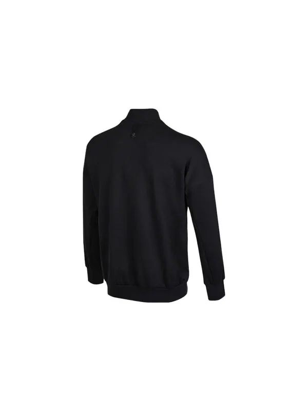 Куртка Men's adidas Martial Arts Series Stand Collar Sports Jacket Black — изображение 2 из 4, черный