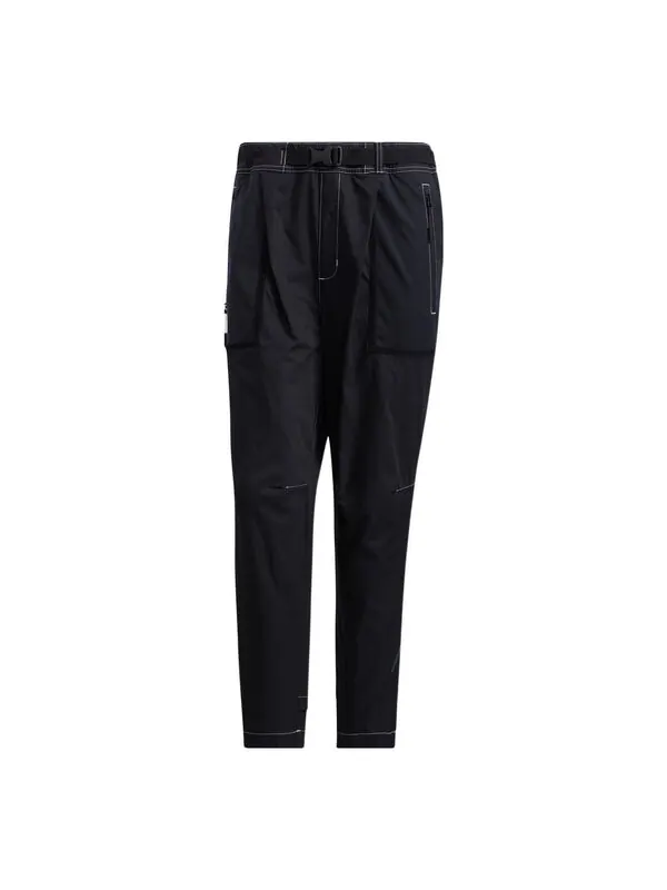 Повседневные брюки с логотипом сбоку трикотажные спортивные брюки athleisure casual Adidas, мульитколор — изображение 1 из 4