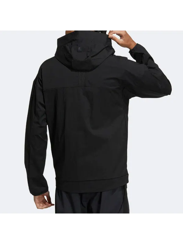 Куртка adidas WJ WB Sports Hooded Jacket Black — изображение 3 из 4, мульти