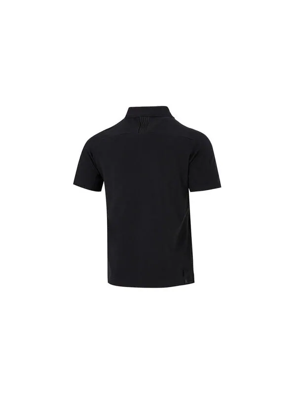 Футболка adidas Wj Solid Color Logo Micro Mark Athleisure Casual Sports Short Sleeve Polo Shirt — изображение 2 из 4, мульти