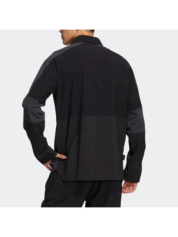 Рубашка adidas Terrex Cargo Casual Breathable Long Sleeves Shirt Black — изображение 3 из 3, мульти