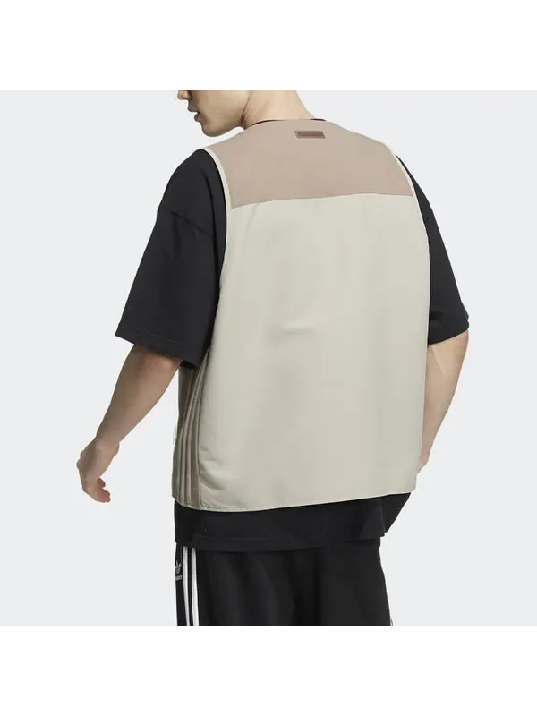 Жилеты оригинальные спортивный жилет Adidas — изображение 3 из 4, белый