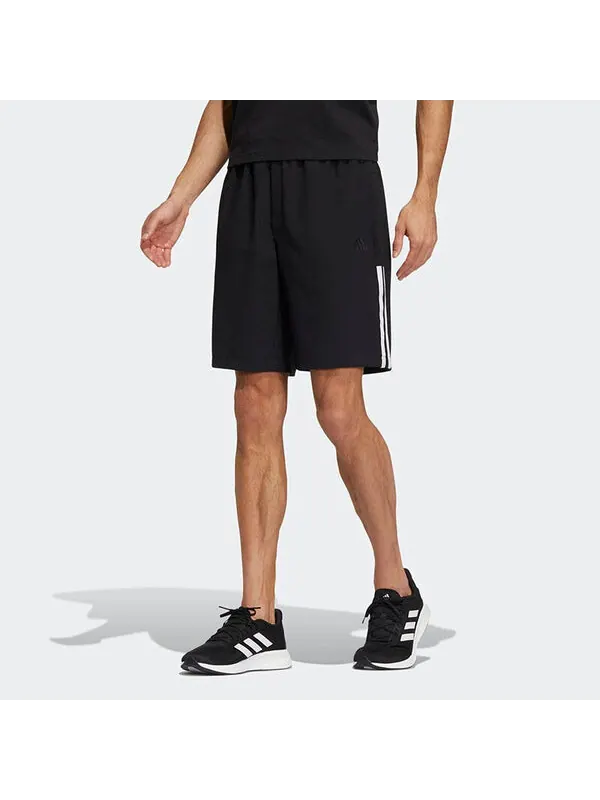 Шорты adidas Fi Lib Wvsh Contrasting Colors Stripe Training Sports Woven Shorts Black — изображение 3 из 4, мульти