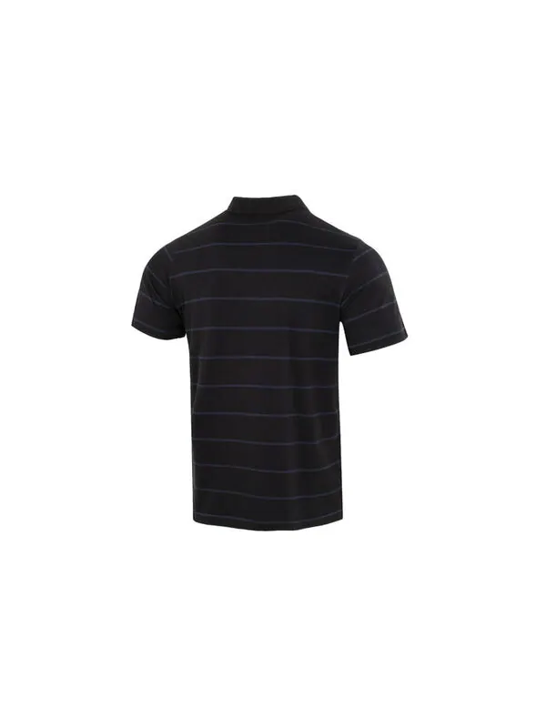 Футболка adidas Fi Stripe Polo Athleisure Casual Sports Short Sleeve Polo Shirt Black — изображение 2 из 4, мульти