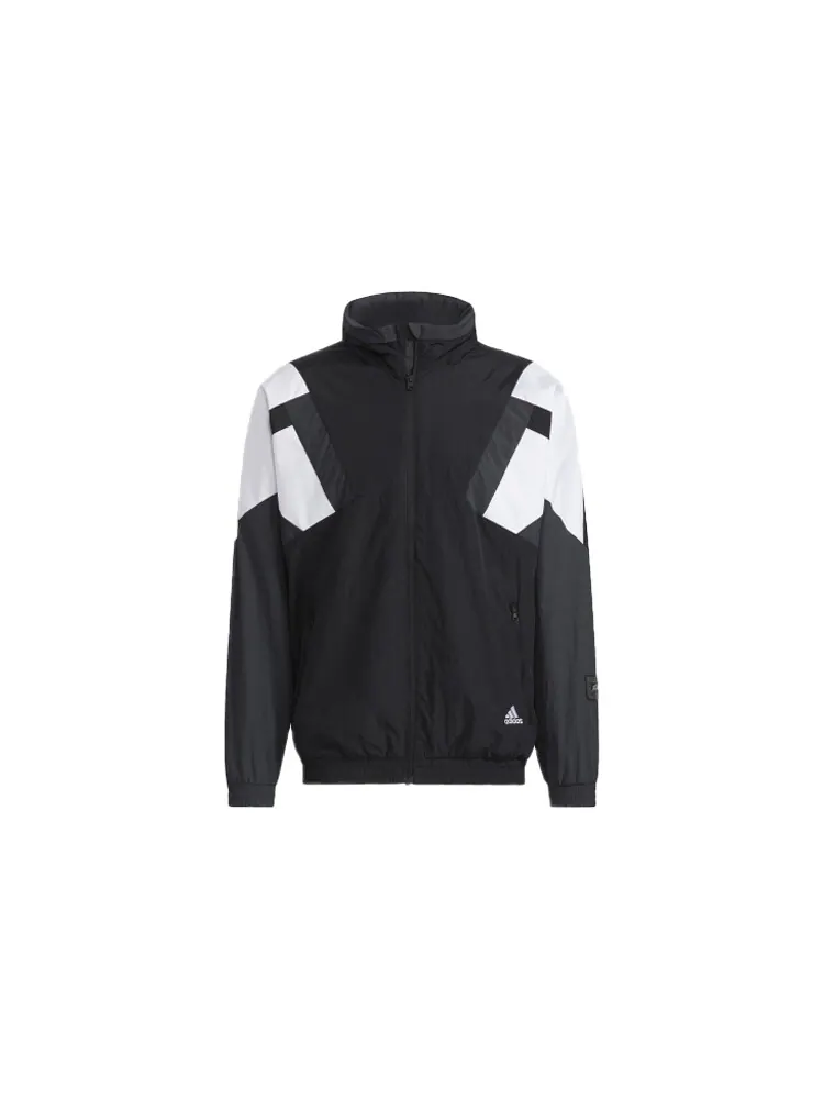 Куртка Adidas Colorblock Stand Collar — изображение 1 из 2, черный