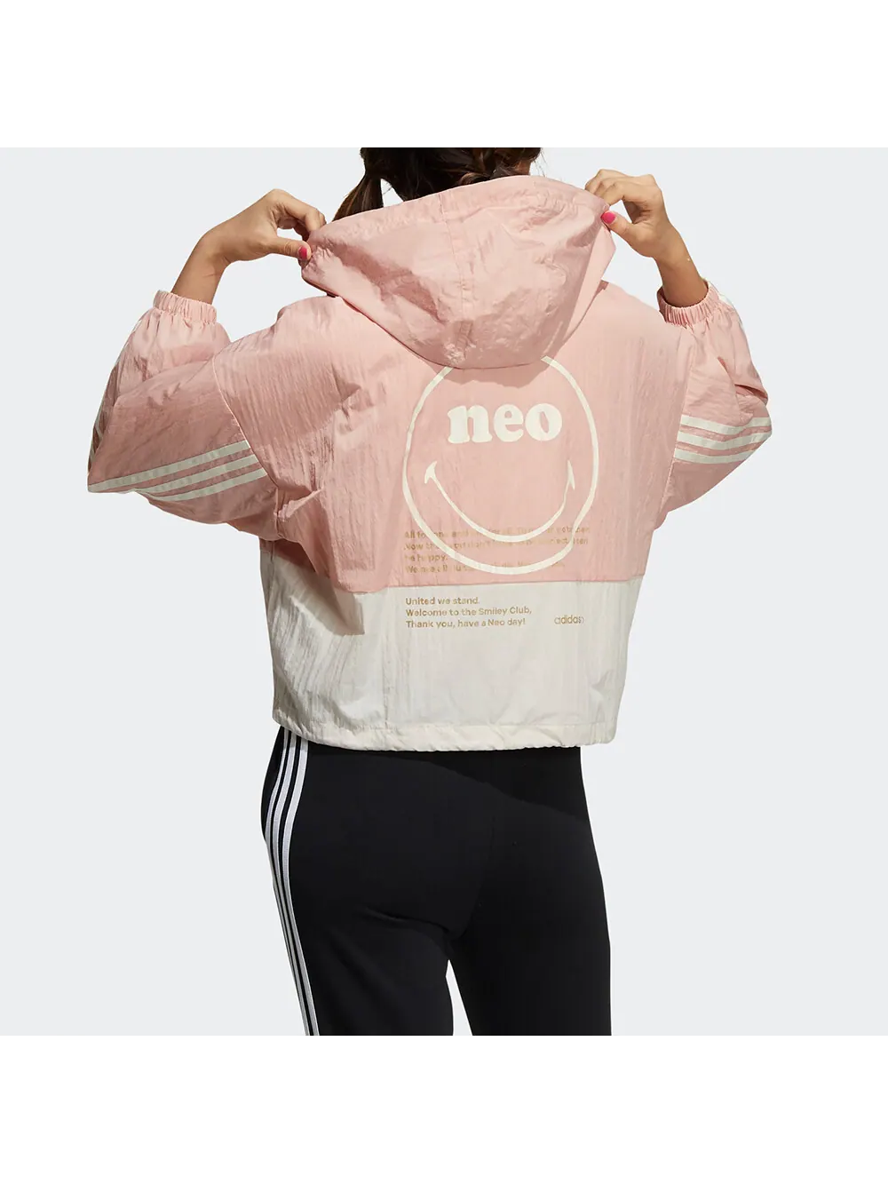 Куртка Adidas Neo — изображение 3 из 3, розовый