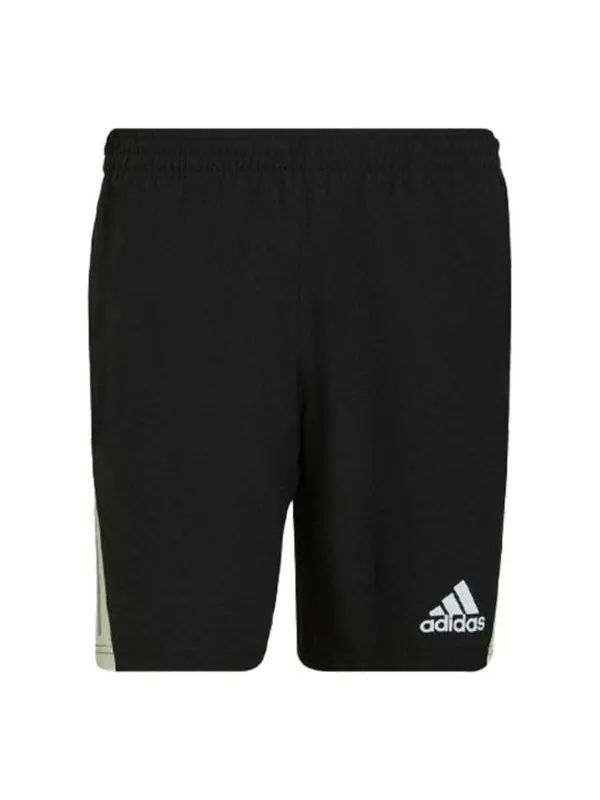 Шорты владеют шортами для бега Adidas — изображение 1 из 3, черный/белый