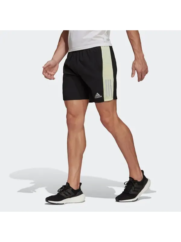 Шорты владеют шортами для бега Adidas — изображение 2 из 3, черный/белый