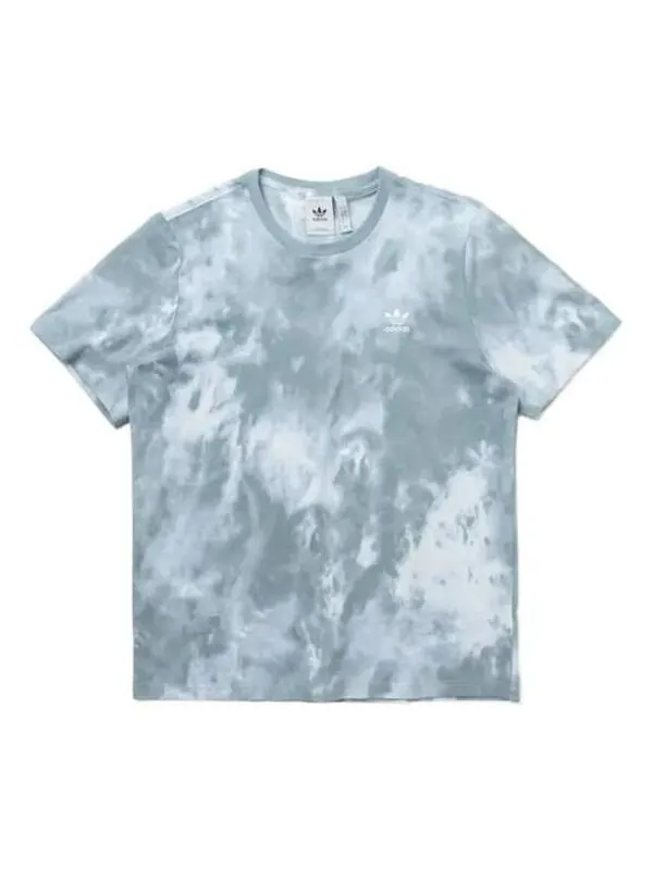 Футболка Men's adidas SS22 Tie Dye Sports Home Short Sleeve Colorblock T-Shirt — изображение 1 из 4, мульти