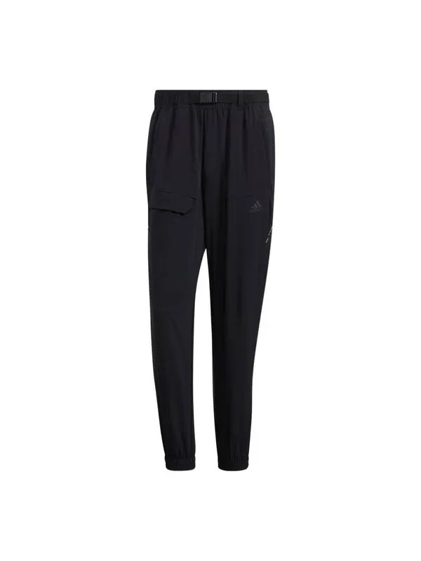 Спортивные штаны Men's adidas Solid Color Big Pocket Bundle Feet Casual Sports — изображение 1 из 4, мульти