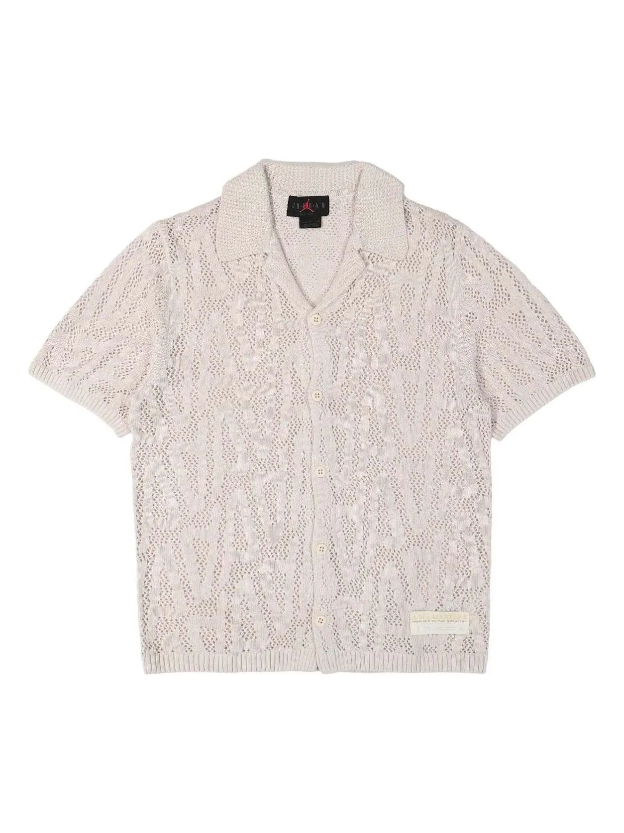 Рубашка Air Jordan x A Ma Maniere Shooting Shirt Asia Sizing 'Phantom' — изображение 1 из 2, серый