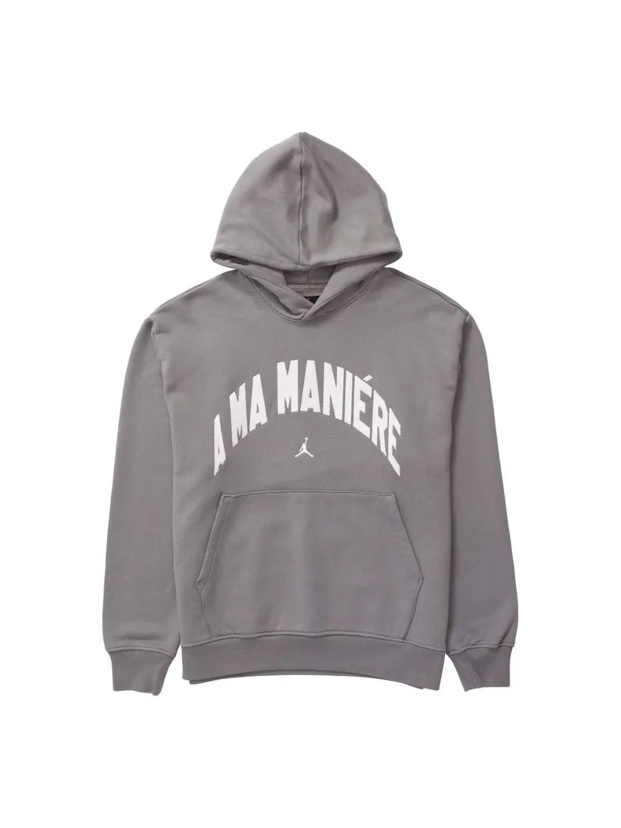 Худи Air Jordan x A Ma Maniere Hoodie 'Flat Pewter' — изображение 1 из 2, серый