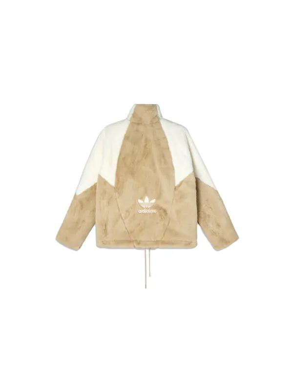 Куртка adidas originals Unisex Speed Fur Jacket Brown — изображение 2 из 4, коричневый