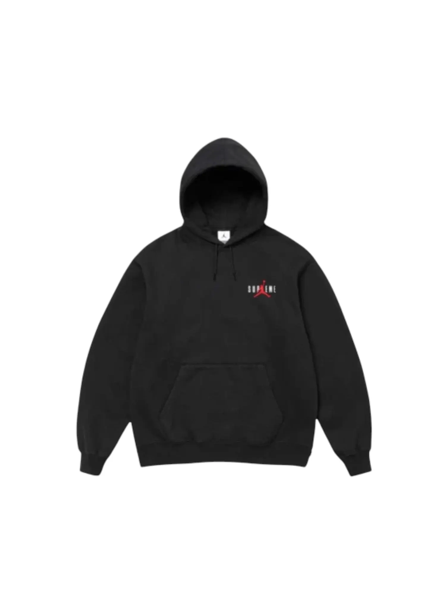 Толстовка с капюшоном Air Jordan x Supreme — изображение 2 из 2, черный