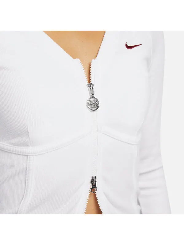 Лонгслив Nike Valentine's Day Collection HF1133-100 — изображение 5 из 6, белый