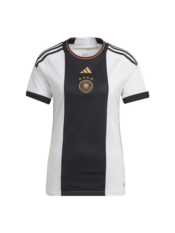 Футболка Германия 22 домашняя футболка Adidas — изображение 1 из 4, белый/черный