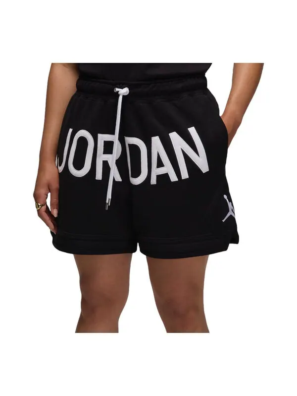 Шорты x nina chanel abney shorts asia sizing 'black white' Air Jordan — изображение 1 из 2, черный/белый