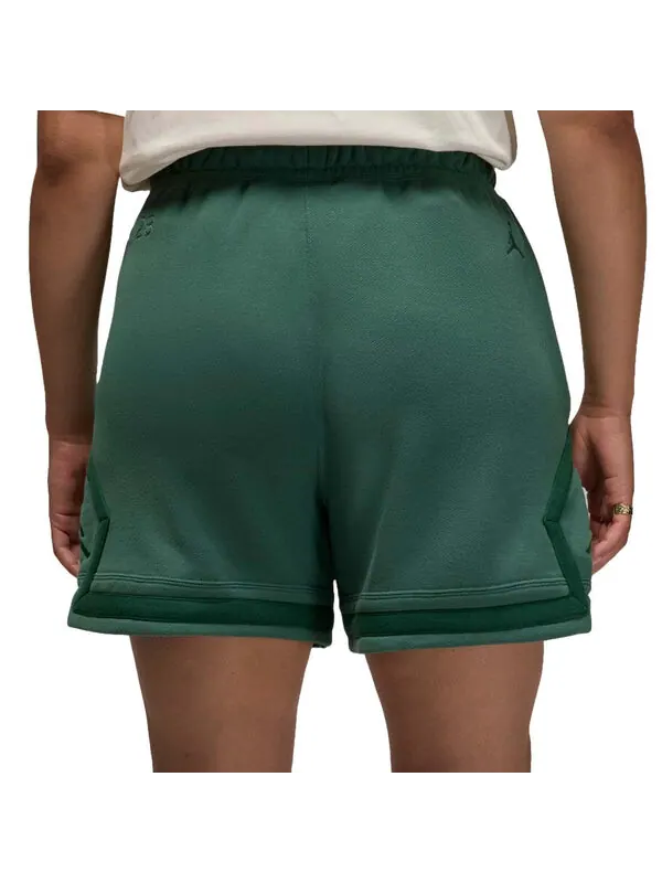 Шорты x nina chanel fleece shorts asia sizing 'green stone' Air Jordan — изображение 2 из 2, зеленый