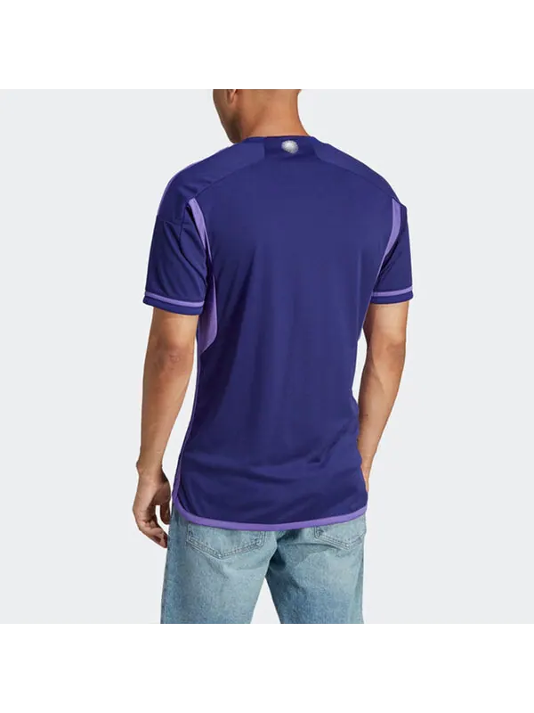 Футболка adidas Argentina 2022-2023 World Cup Away Jersey — изображение 4 из 4, индиго/фиолетовый