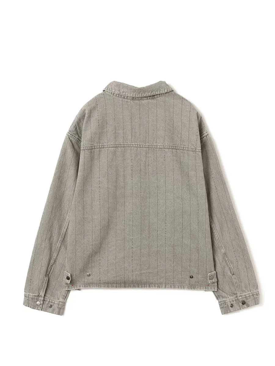 Куртка Air Jordan x A Ma Maniere Jacket Asia Sizing 'Flat Pewter' — изображение 2 из 2, серый