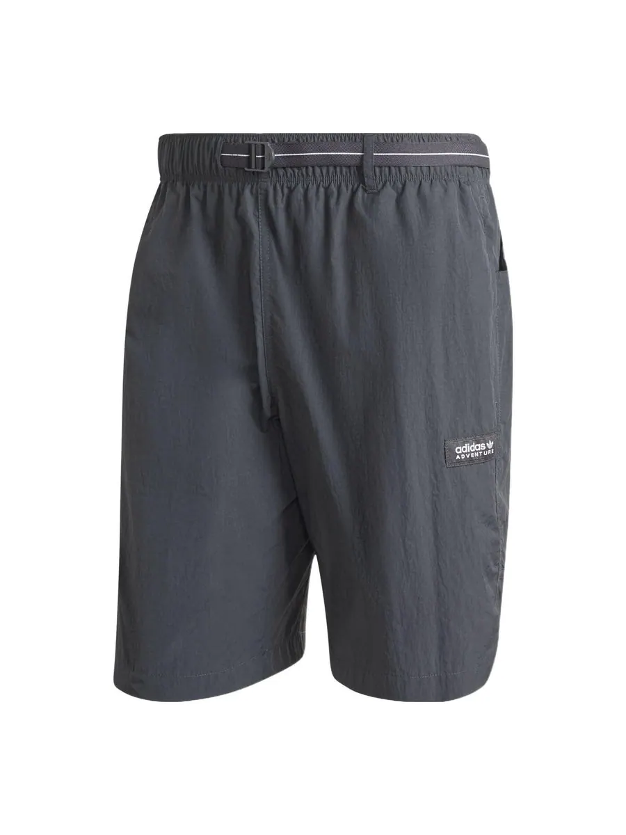 Спортивные шорты adidas originals Adventure Cargo Shorts 'Carbon' — изображение 1 из 4, серый