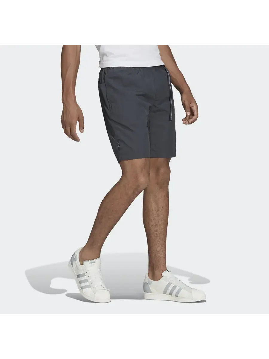Спортивные шорты adidas originals Adventure Cargo Shorts 'Carbon' — изображение 4 из 4, серый