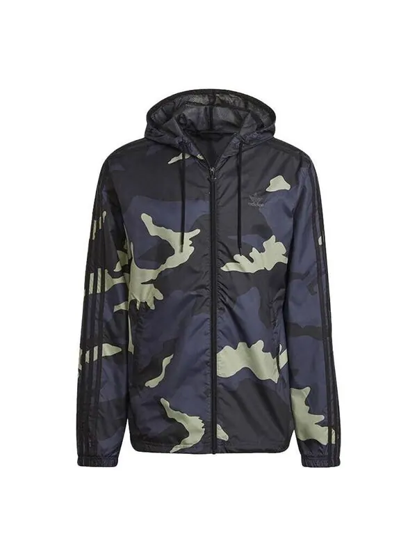 Куртка adidas originals Graphics Camo Windbreaker 'Camo' — изображение 1 из 1, мульти