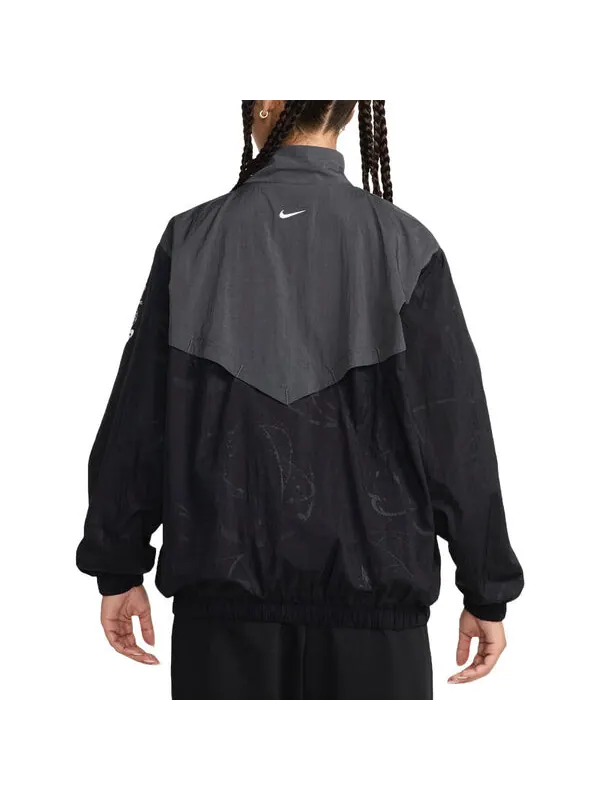 Куртка спортивная одежда breaking windrunner куртка азия размеры Nike — изображение 2 из 2, черный