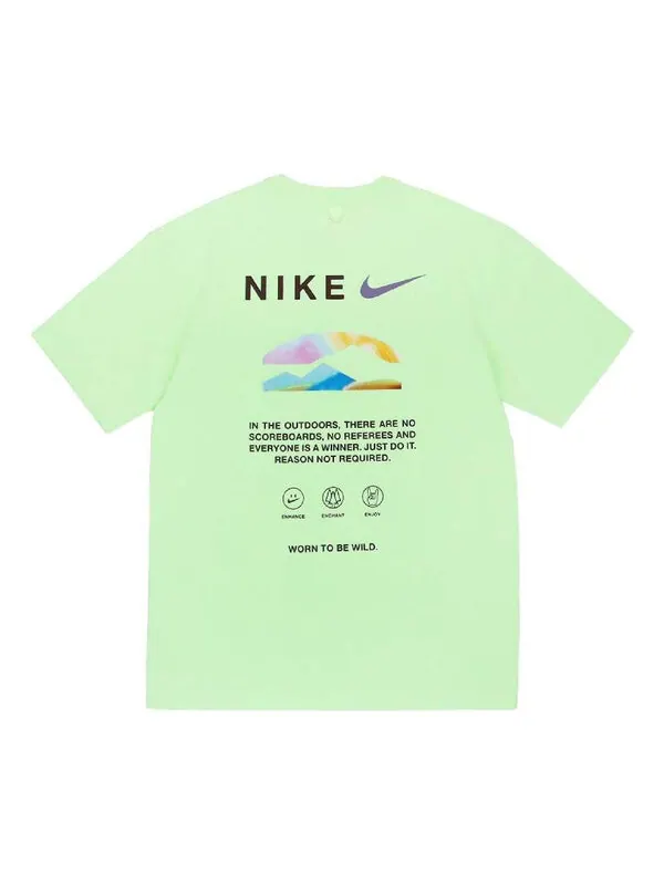 Футболка nsw premium essentials футболка Nike — изображение 2 из 3, яркий зеленый
