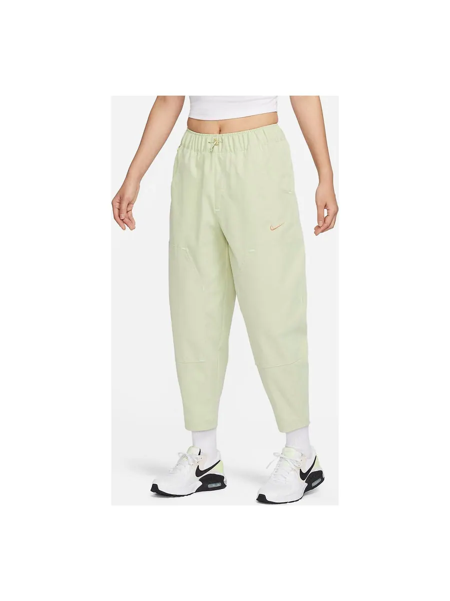 Спортивные брюки (WMNS) Nike Solid Logo Woven Track Pants 'Green' — изображение 1 из 5, бирюзовый