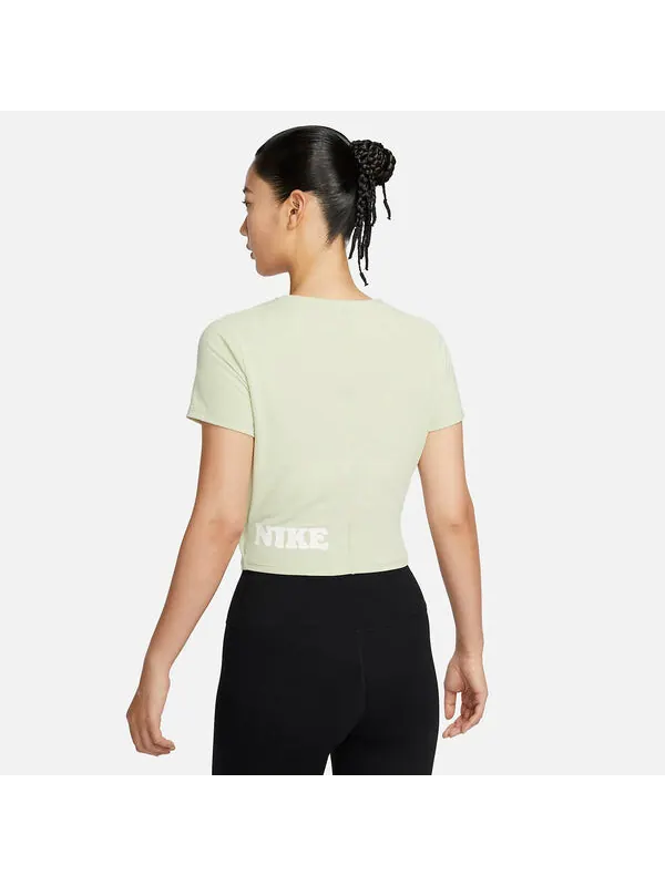 Футболка one luce dri fit Nike — изображение 1 из 1, зеленый