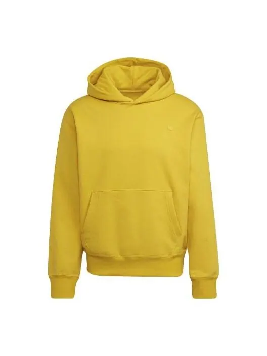 Толстовка adidas originals Embroidered Small Label Solid Color Sports Yellow — изображение 1 из 4, желтый